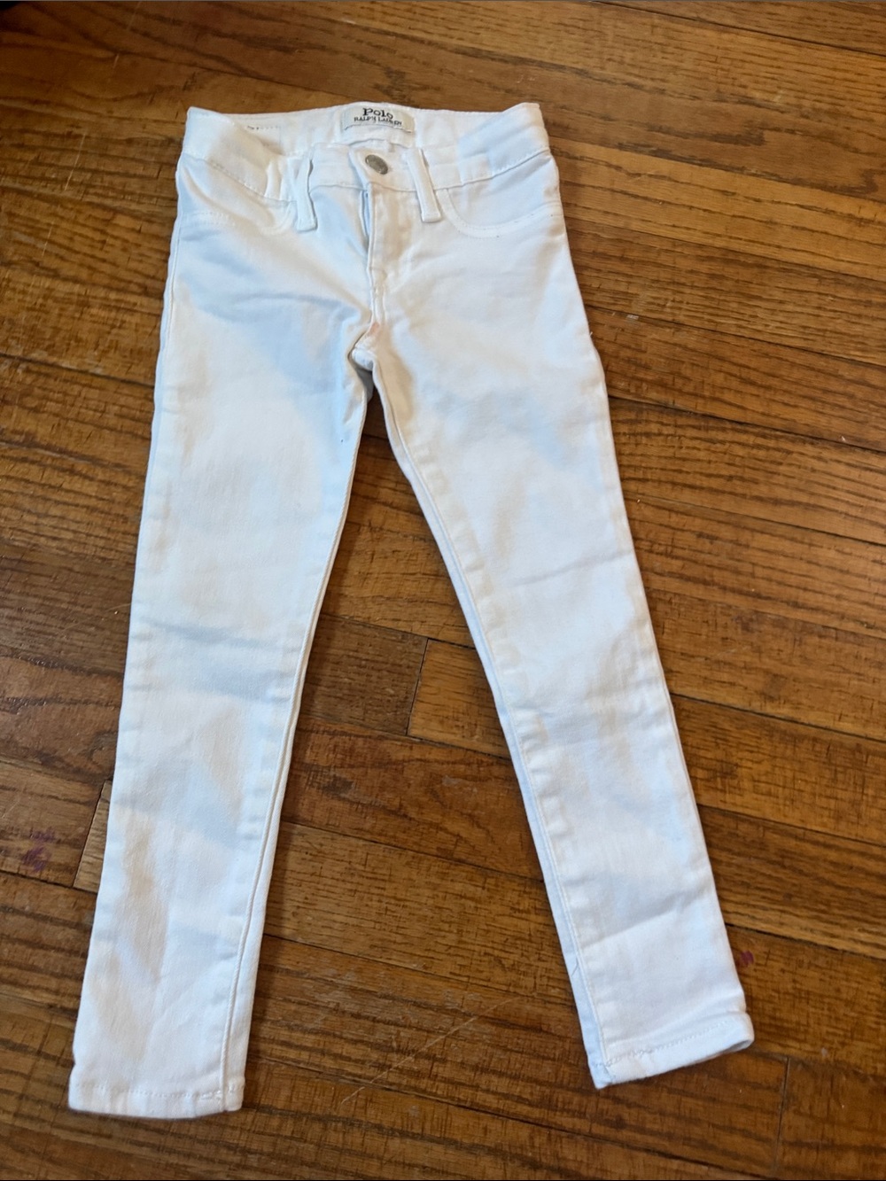 Polo by Ralph Lauren White Girls' Skinny Jeans